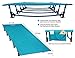 MARCHWAY Ultralight Folding Tent Camping Cot Bed, Portable Compact for Outdoor Travel, Base Camp, Hiking, Mountaineering, Lightweight Backpacking (Blue)