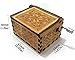 Sooye Moana Music Box- 18 Note Mechanism Antique Carved Music Box Crafts(Moana)