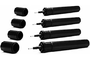 Bondic LED UV Liquid Plastic Welder Refill Cartridges, Cures Quickly, Adhesive Repair for Home, Garage, Outdoors, etc. - 4 Refill Tubes