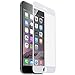 Amuoc HD Ballistic Glass Screen Protector for Iphone 6 Plus, 2 Pack,White
