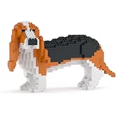 JEKCA Basset Hound 01S-M01 | Dog Plastic Building Blocks | Age 14+