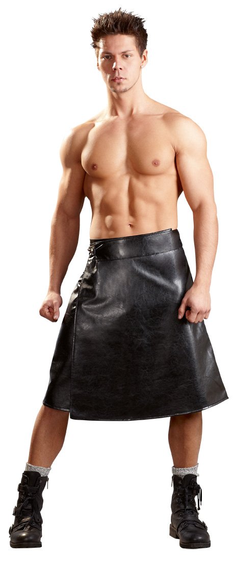 M. Imitation Leather Skirt XL