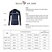 Baleaf Athletic Boys' Long Sleeve Rash Guard Shirt Quick Dry Swimwear UPF 50+ Surfing Shirt Top