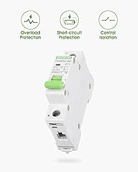 12V-110V DC Miniature Circuit Breaker, 15 Amp 1