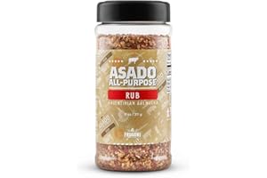 Frugoni Asado All-Purpose Rub. This Argentine Salmuera will add amazing flavor to any cut of beef, pork, poultry, fish, wild game or vegetable.