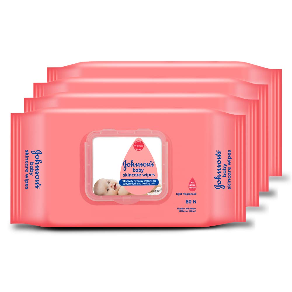 johnson wet wipes
