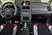 Oxgord 17pc Set Flat Cloth Mesh / Red, Gray & Black Auto Seat Covers Set - Airbag Compatible - Front Low Back Bucket Seats - Universal Fit for Car, Truck, SUV, Van - FREE Steering Wheel Cover