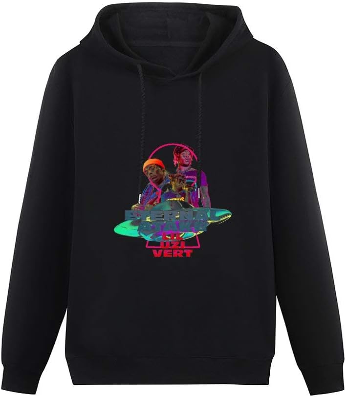 Youth Unisex Lil Uzi Vert Eternal Atake Hoodie Pullover Hooded Sweatshirt 3D Print Long Sleeve for Man Women