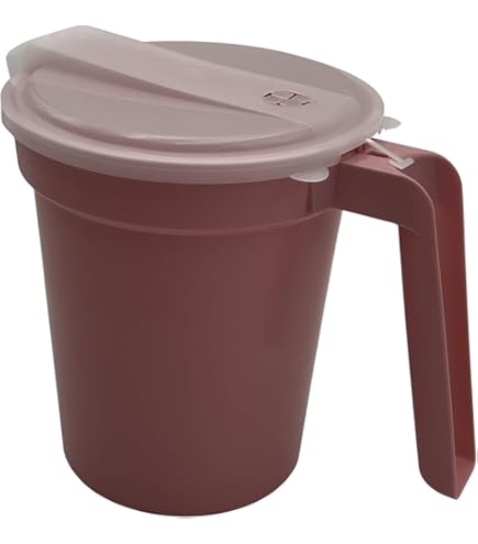 MAI Plus Rose Pitcher - Elegant Glass Beverage Server | Kitchen Drink Dispenser