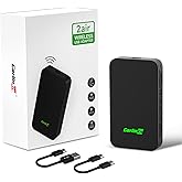 CarlinKit 5.0 Wireless CarPlay & Android Auto 2-in-1 Wireless Adapter, Fast 5GHz WiFi & Bluetooth for iPhone/iOS 10+, Android