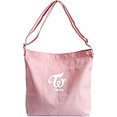 TWICE Merch Canvas Shoulder Bag, Hobo bag Crossbody Handbag Casual Tote