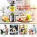 Portable Blender, KACSOO 5200mAh USB Rechargable Cordless Blender for Smoothie and Shakes, 15OZ Glass Personal Juicer Blender with FDA, BPA Free for Travel, Gym, Picnic, Office, Home, Kitchen