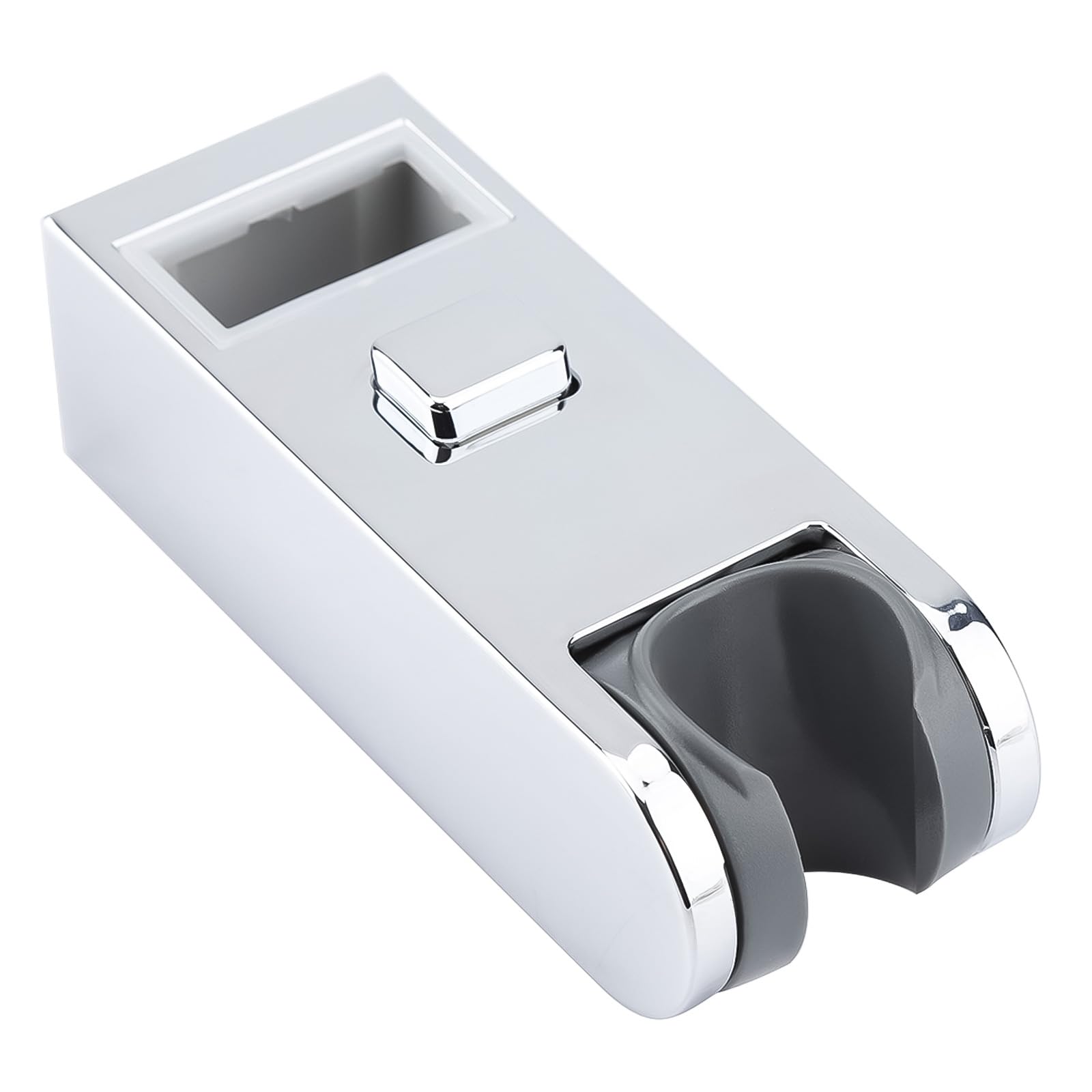Shower Head Holders, Adjustable Replacement Hand Shower Rail Head Slider Clamp Holder Bracket 30*15, ABS Chrome-Plated