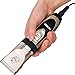 PETBON Rechargeable Cordless Pets Electric Hair Clippers Low Noise Dogs Cats Grooming Trimming Tool Kits with Comb Guides for Small, Medium, Large Dogs Cats (Gold-black)…