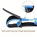 [2 Pack] Baby Child Anti Lost Safety Wrist Link Harness Strap Rope Leash Walking Hand Belt Band Wristband for Toddlers, Kids, 1.5m & 2.5m/ Orange & Blue by KOMIWOO