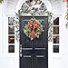 Christmas Artificial Pine Garland with Spruce Cypress Berries Frosted Pinecones Winter Greenery Garland for Holiday Season Mantel Fireplace Table Runner Centerpiece Decoration 6.6 feet