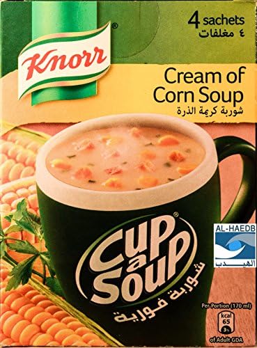 Knorr Cup of Soup (8 Sachets X 20G/0.7OZ, Cream Of Corn Soup)