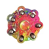 FIDGET DICE Hand Fidget Toy Spinners Stress Reducer with Ceramic Bearing (Multicolor-Round)
