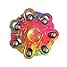 FIDGET DICE Hand Fidget Toy Spinners Stress Reducer with Ceramic Bearing (Multicolor-Round)