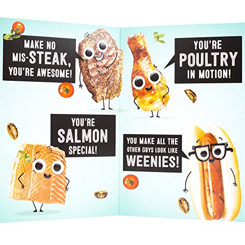 Hallmark Funny Father's Day Card (BBQ Grill Meat Jokes) Pricepulse