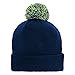 NFL Seattle Seahawks Boys Basic Cuff Knit w/Pom, Dark Navy, One Size