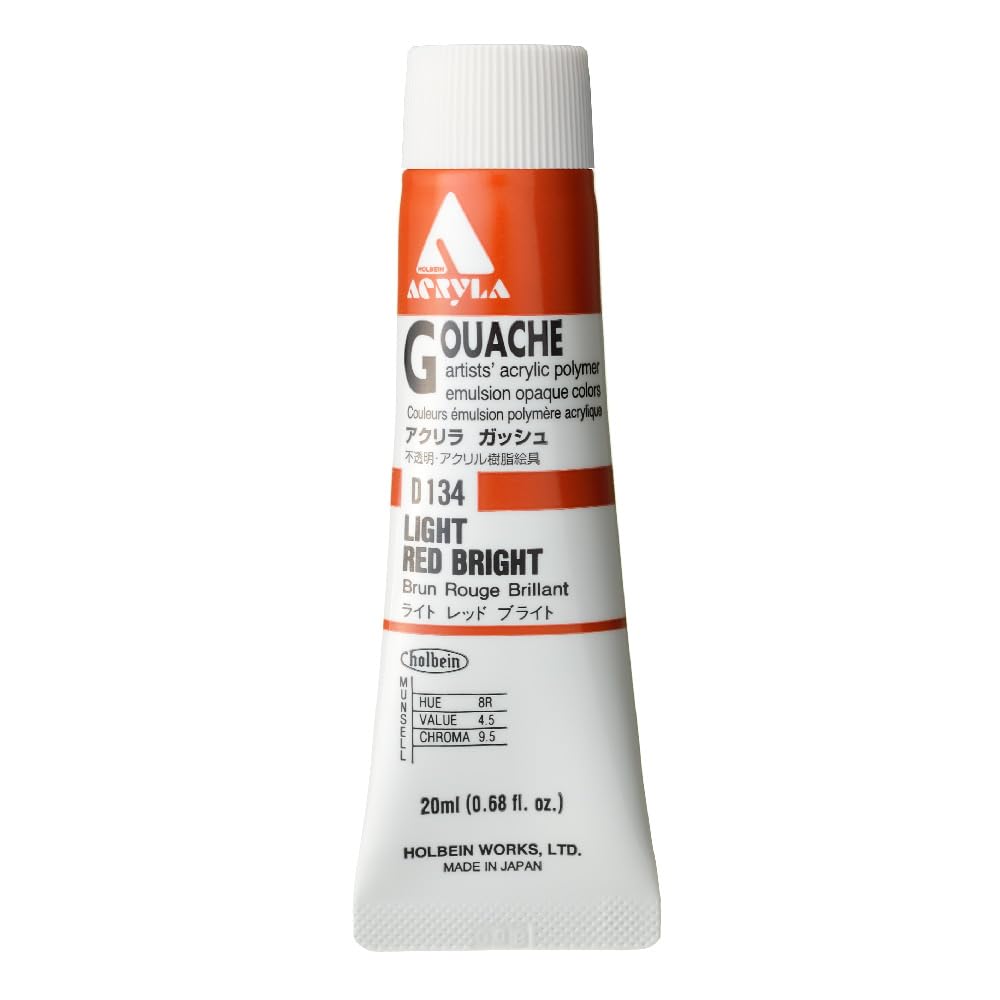 Holbein Acryla Gouache Light Red Bright (A) 20ml