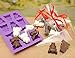 Bear Shaped Silicone Baking Mold: Best Chocolate, Jello, Hard Candy, Soap Mold and Silicone Ice Cube Tray on Amazon! This Silicone Bakeware Includes a Bonus Gift: A Silicone Tea Infuser!