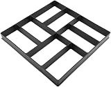 Beufee Concrete Path Maker Mold Reusable Garden Walkway Stepping Stone Lawn 40cm view 6