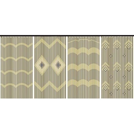 Beautiful Wooden Bamboo Beaded Door Curtain Brand New Amazon Co