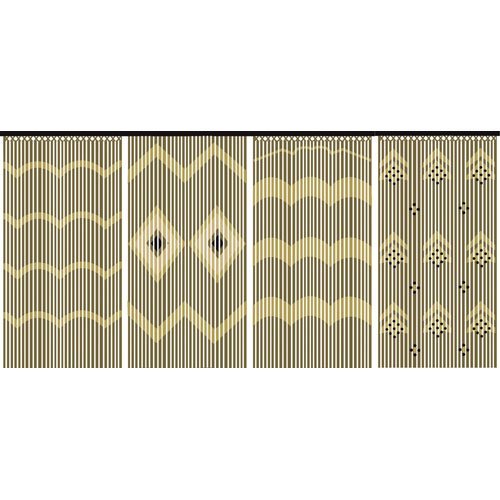 Beautiful Wooden Bamboo Beaded Door Curtain Brand New Amazon Co