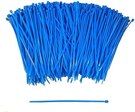 400 Piece - 6” Contractor Strength Multi-Purpose Zip Ties for Organizing Wires and Cables in Home and Office by Blue Collar Tools (6 inch)