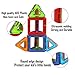 idoot Magnetic Blocks Building Set for Kids, Magnetic Tiles Educational Building Construction Toys for Boys & Girls with Storage Bag - 56Pcs