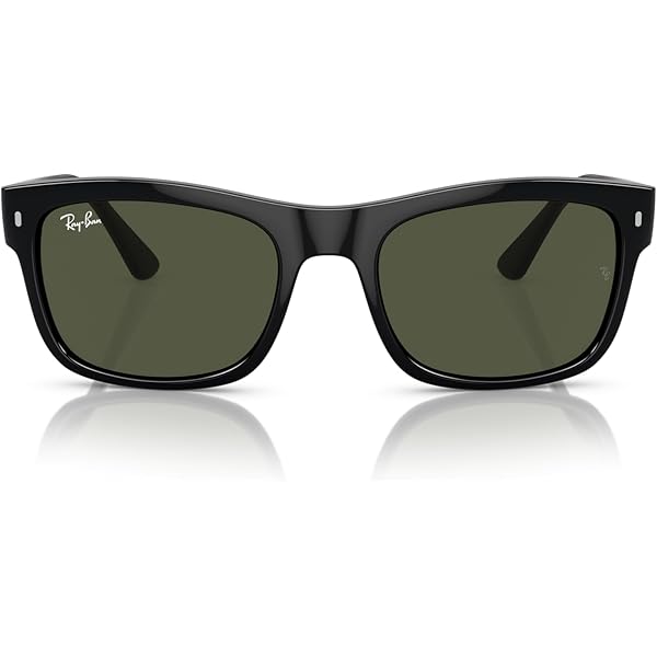 Amazon.com: Ray-Ban RB4421D Square Sunglasses, Black/Dark