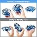 JCT UFO Flying Ball Toys Mini Drone for 4-10 Years Kids Hand Controlled Flying Toys, Infrared Induction Helicopter Ball with360° Rotating and LED Lights for Children Boys Girls Kids Gifts (Blue)
