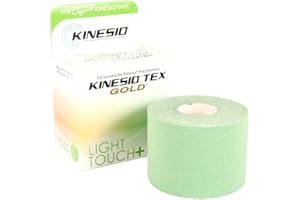 Kinesio Taping - Elastic Therapeutic Athletic Tape Tex Gold Light Touch - Take Green – 2 in. x 16.4 ft
