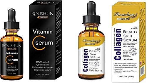 roushun natural collagen beauty skin serum