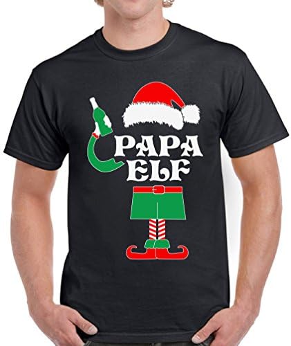 Vizor Papa Elf Christmas Shirt Papa Elf Shirt for Men Papa Elf Costume T-Shirt Ugly Christmas Tshirts for Men Xmas Gifts
