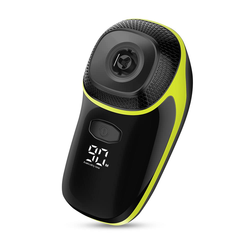 Telfun Main Unit for Head Shavers, Wet & Dry Waterproof Cordless Electric Razor for Men with LED Display