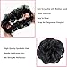 Hair Bun Extensions Scrunchies Hair Pieces for Women Messy Hair Donut Updo Ponytail