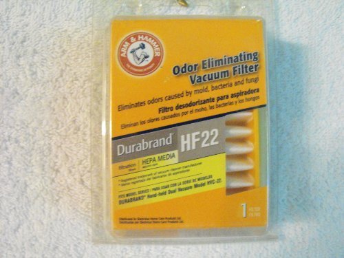 Arm & Hammer Odor-Eliminating Vacuum Filter for Durabrand Mo.