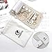 rampis Travel Jewelry Organizer - Portable Jewelry Roll for Travel - Portable & Light Weight Jewelry Storage Organizer Bag for Daily Jewelries - Ideal for Carrying Bracelets, Earrings, Rings & More