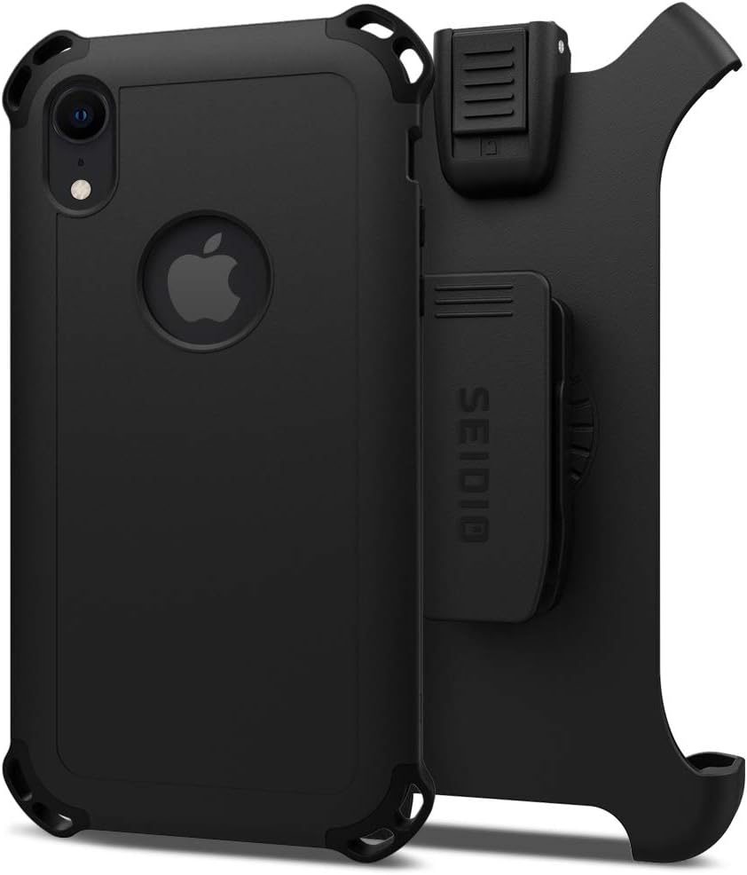 Seidio Dilex Combo for Apple iPhone XR (Black/Black)