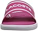 Lacoste Women’s L.30 Slides,Fluro Pnk/White synthetic,7 M US
