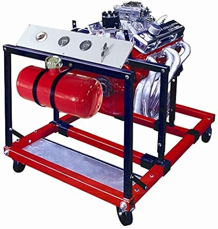 Larin Mets 1 Mobile Engine Testing Station Red Black Silver Engine Hoists Stands Amazon Canada