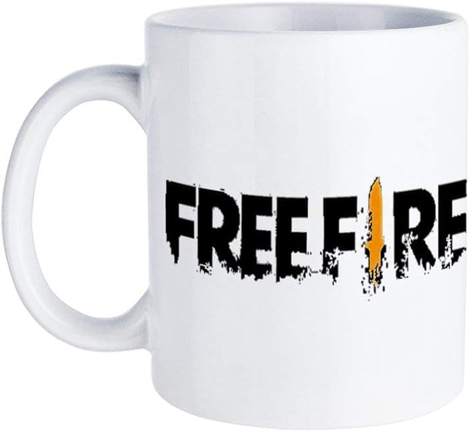 Amazon Com Promini Freefire Coffee Mug White Ceramiac Mug