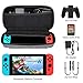 Nintendo Switch Case, VUP Switch Hard Cover Protective Travel Storage Shell for Nintendo Switch Console & Accessories with 18 Game Cartridges and Handle (Gray)thumb 1