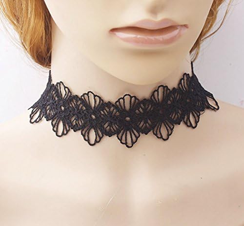 Gothic Lolita Gothic Necklace,Victorian Lolita Choker Pendant Chain Cameo Beads Tassels Halloween Masquerade Dress