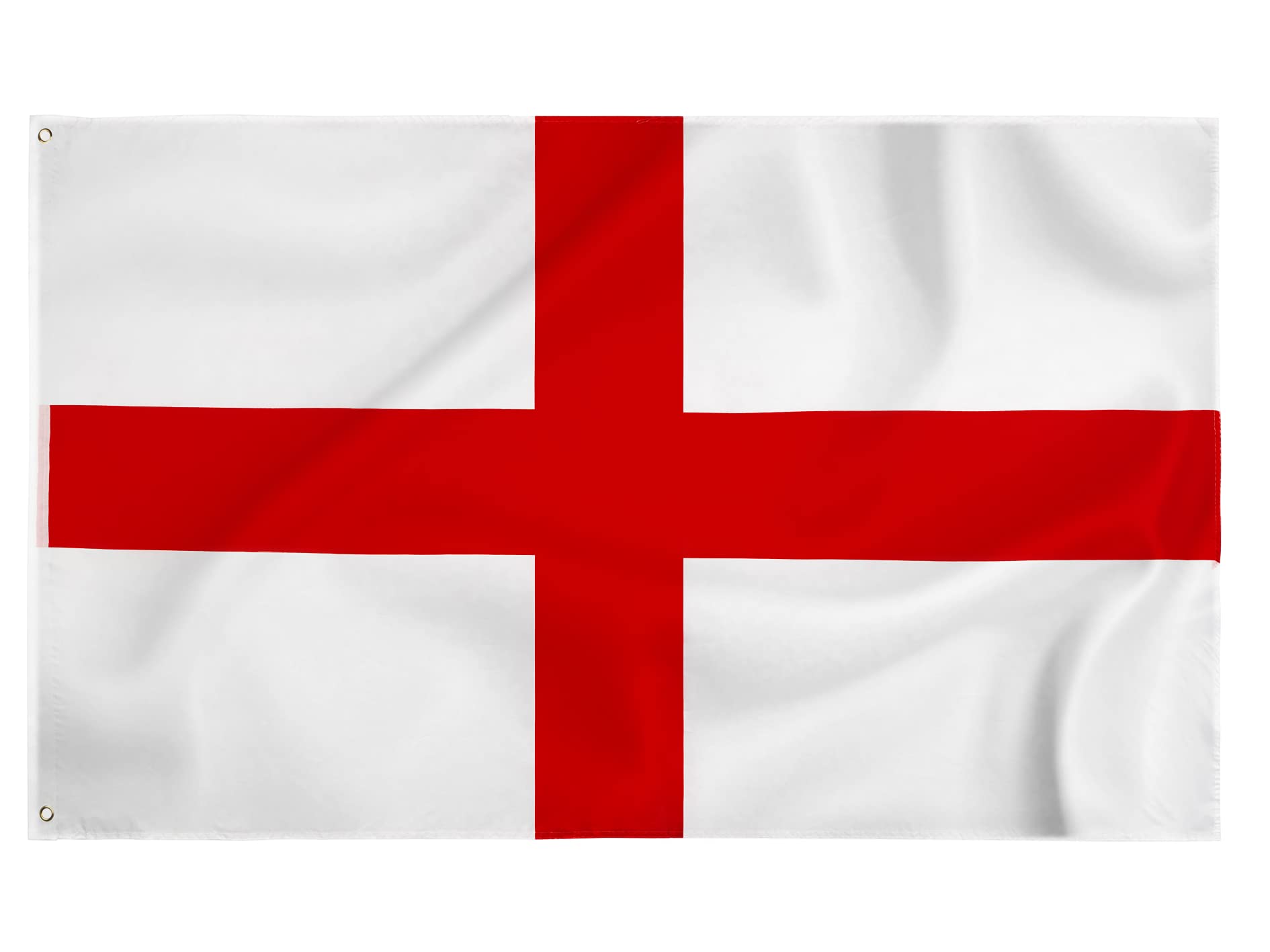 Storm&Lighthouse England Flag St George Flag English Flags 5ft x 3ft with Eyelets UK Flags Ideal for Outdoor and Indoor Use Patriotic Displays and Celebrations