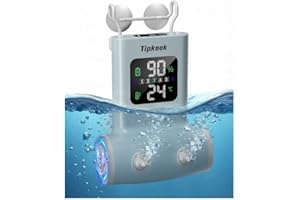 Tipkook Bath Jet Spa with Dual Hydro Jets, Bath Jet for Tub with 5 Adjustable Speed,3 Bubble Outlet Modes,LED Digital Display