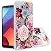 LG G6 Case,Topnow Shockproof Ultrathin Soft TPU Advanced Printing Pattern Cover Phone Case for LG G6 - Rose Cluster